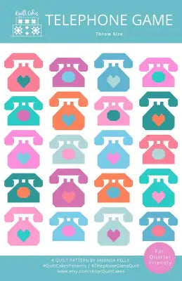Quilt Cakes Telephone Game Quilt Pattern