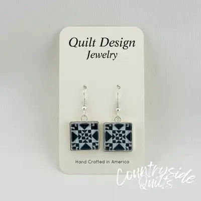 Quilt Earrings Galiant Star