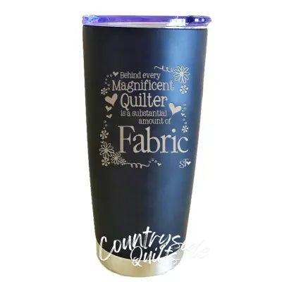 Quilt Fabric Premium Tumbler
