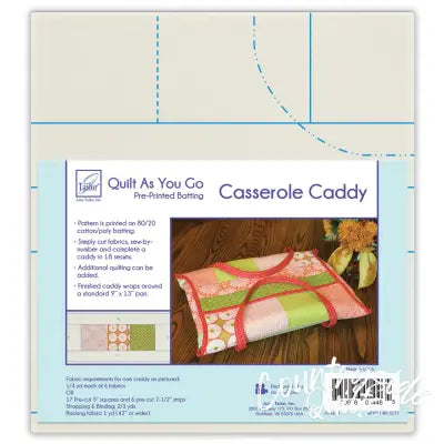 Quilt As You Go Casserole Caddy