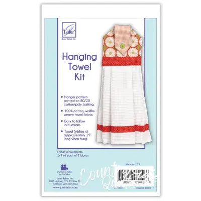 Quilt As You Go Hanging Towel Kit