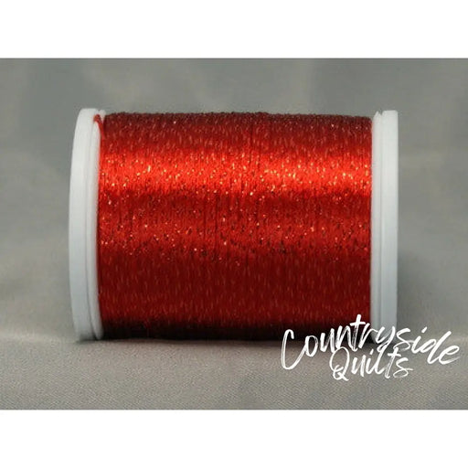 Quilt Highlights Rayon/Metallics Combo #019 - Red/Red