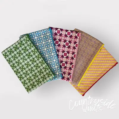 Quilt Jazz Pencil Pouches Set