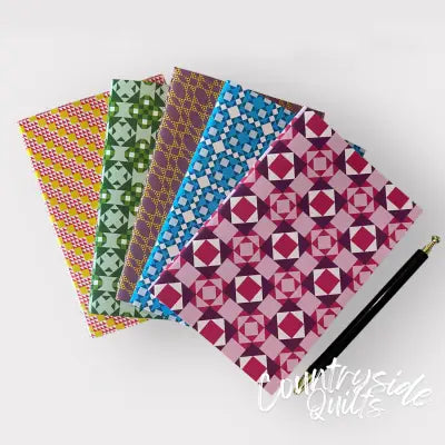 Quilt Jazz Soft Notebooks Set
