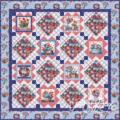 Quilt Kit Red, White & Sweet