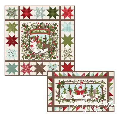 Quilt Kit Snowtop Mountain Flannel