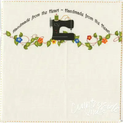 Quilt Label Joy Sewing Machine #1-  2 per pack