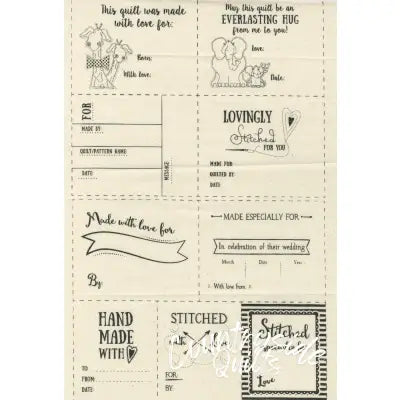 Quilt Labels