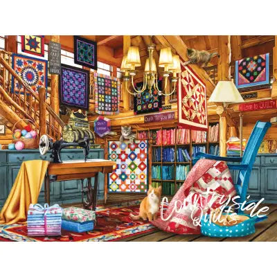 The Quilt Lodge 1000pc