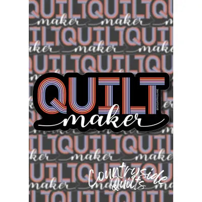 Quilt Maker Stickers 6pk