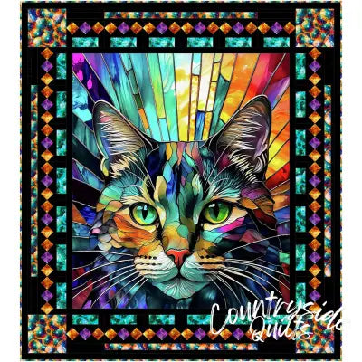 Quilt Panel Sample Kaleidoscope