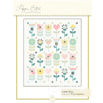 Quilt Pattern Hollyhock Lane Rainy Days