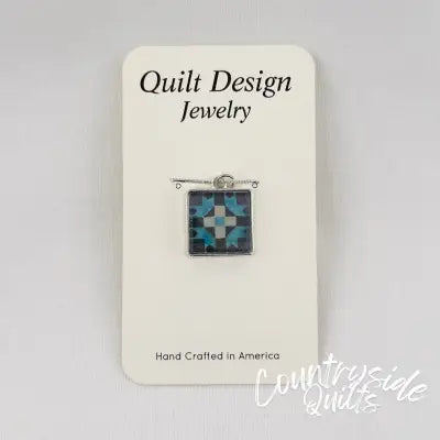 Quilt Pendants Corner Cross