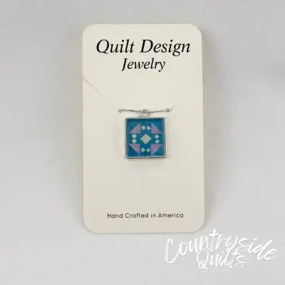 Quilt Pendants Triangle Trail