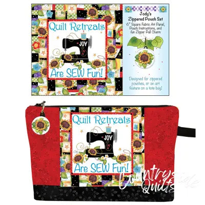 Quilt Ret Sew Fun Pouch Set