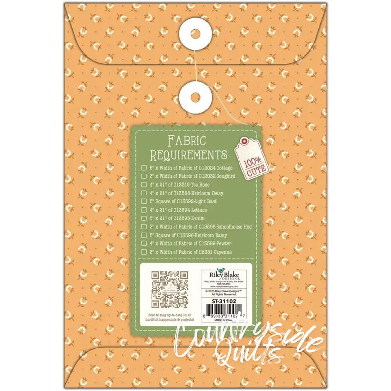 Lori Holt Quilt Seeds™ Pattern Home Town Neighbor No. 3