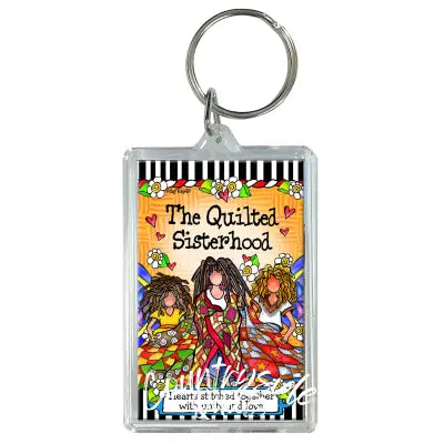 Quilt Sisterhood Keychain