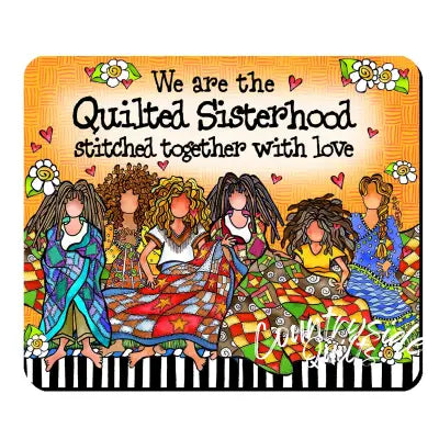 Quilt Sisterhood Mouse Pad