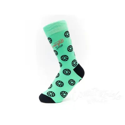 Quilt Socks - Jade-ite Green Bobbins
