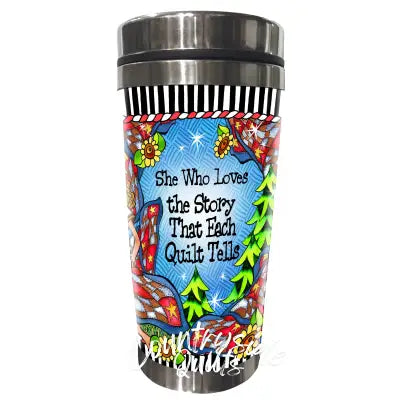 Quilt Story Stainless Steel Tumbler