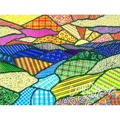 Quilted Applaclachian 500pc Sunset Puzzle