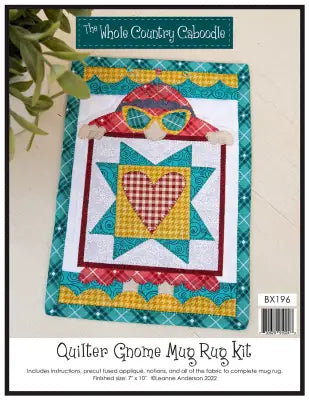 Quilter Gnome Mug Rug Kit