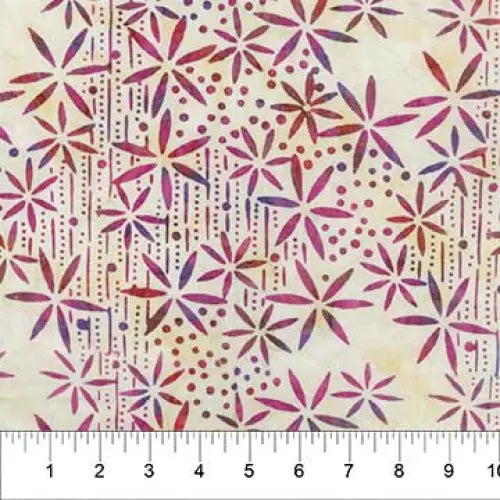 Quilter’s Guide To The Galaxy - Dots & Floral - Vanilla