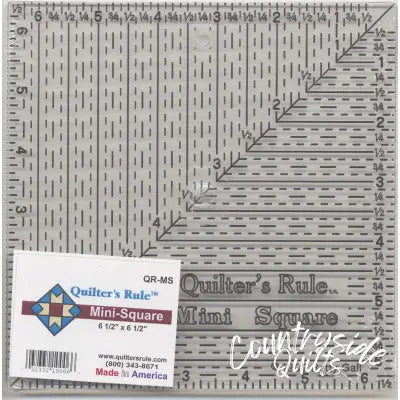 Quilter's Rule 6 1/2in x 6 1/2in Ruler With Grids