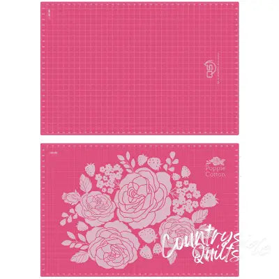 Quilter's Select 24in x 36in Pink Dual Side Cutting Mat