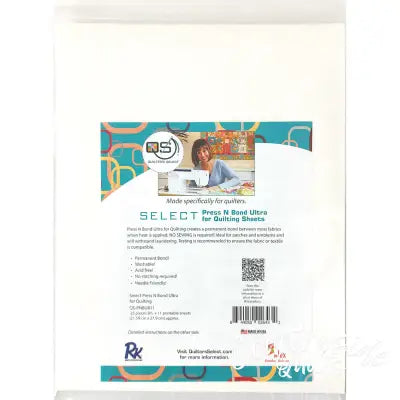 Quilters Select Press N Bond Ultra 8-1/2in x 11in 12pk