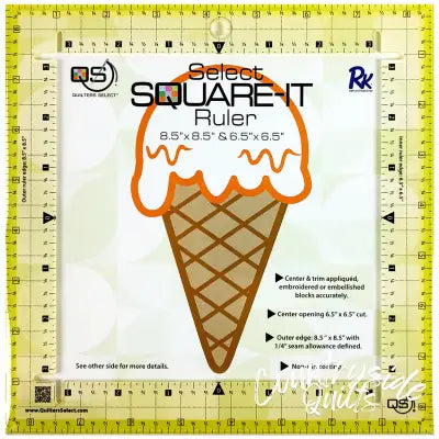 Quilters Select Square It Ruler 8-1/2in