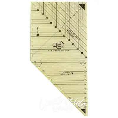 Quilter's Select Tri/Square 3 In 1 Combo Ruler