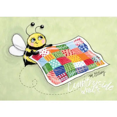 Quilting Bee Note Card