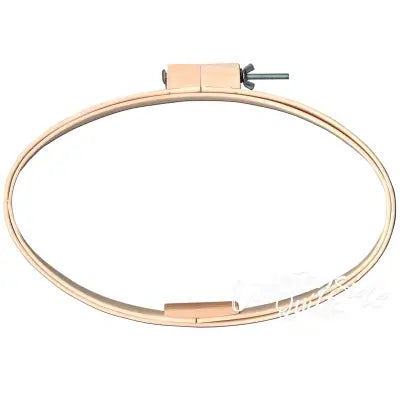 Quilting / Embroidery Hoop Wood 9in x 15in Oval