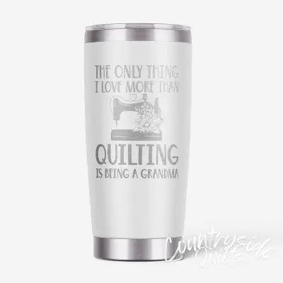 Quilting Grandma Tumbler