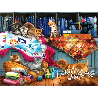 Quilting Room Mischief 1000pc