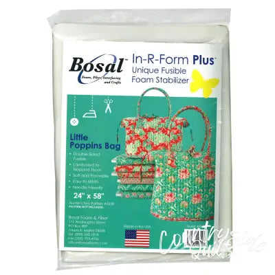In R Form Double Sided Fusible Little Poppins Bag