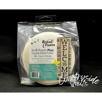 In-R-Form Plus Double Sided Fusible Foam Stabilizer Welcome Home Banner 12ct