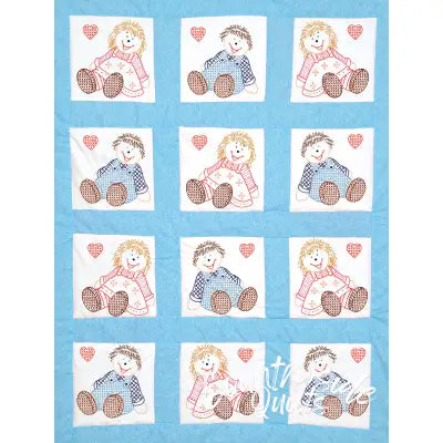 Rag Dolls 9in Quilt Blocks