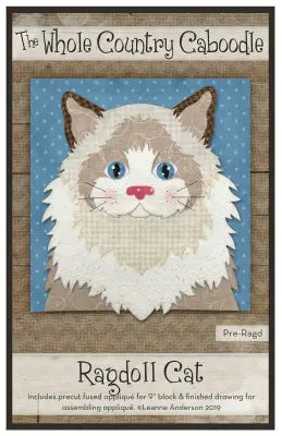 Ragdoll Cat Precut Fused Applique Pack