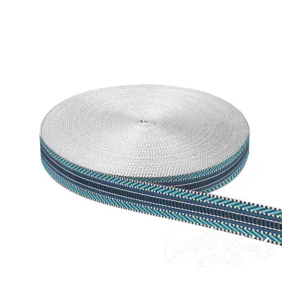 Railroad Track Blues Webbing 1-1/2in x 50yd
