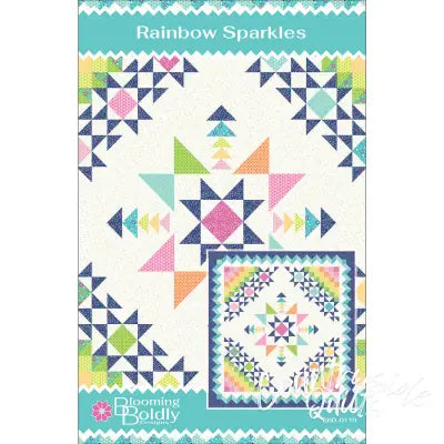 Rainbow Sparkles Quilt Pattern
