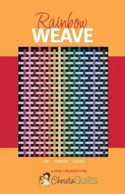 Rainbow Weave Quilt Pattern