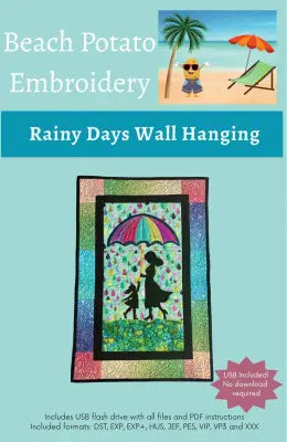 Rainy Days Wall Hanging