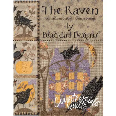 Raven - An Autumn Quilt of 9 Applique Designs