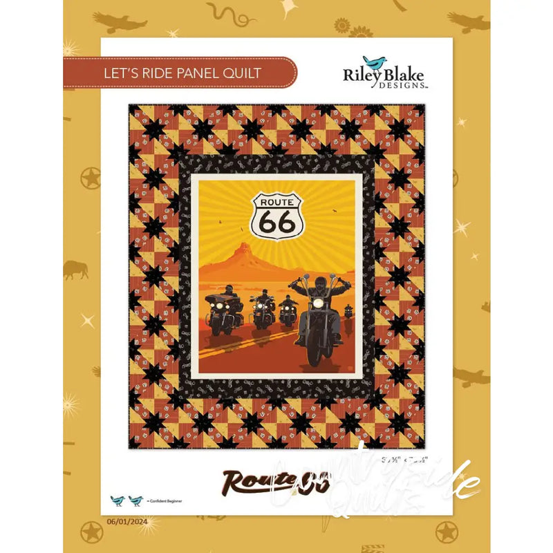RBD Route 66 Lets Ride Free Pattern 602516