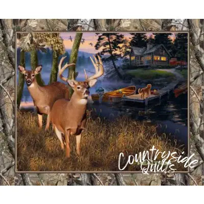 Realtree Lakeside Sunset Panel 10164-PC