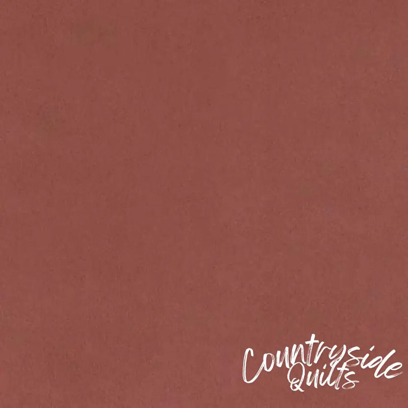 Red Cedarwood Cuddle 3 Extra Wide Solid Fabric per yard