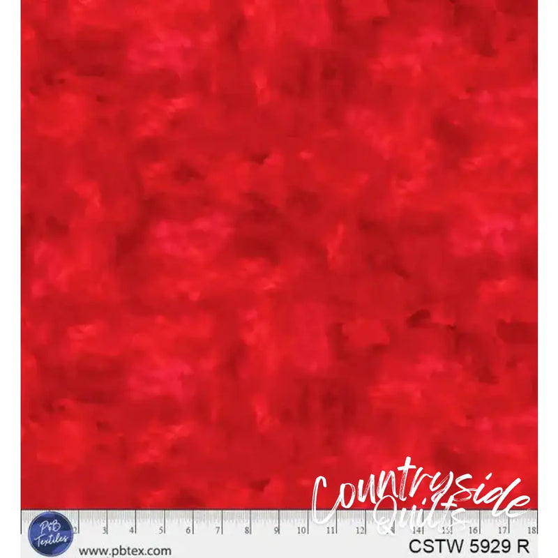 Red Color Stories Cotton Wideback Fabric per yard
