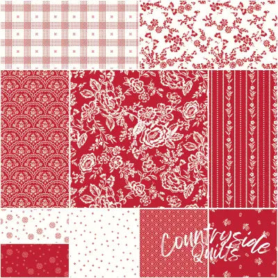 Red Delicious 1 Yard Bundle Cloud, 11pcs/bundle